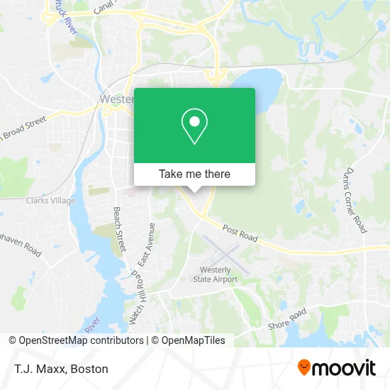 T.J. Maxx map