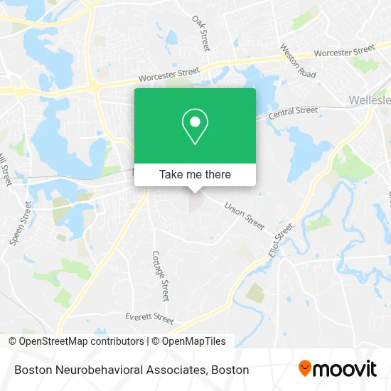 Boston Neurobehavioral Associates map