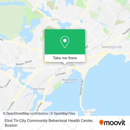 Eliot Tri-City Community Behavioral Health Center map