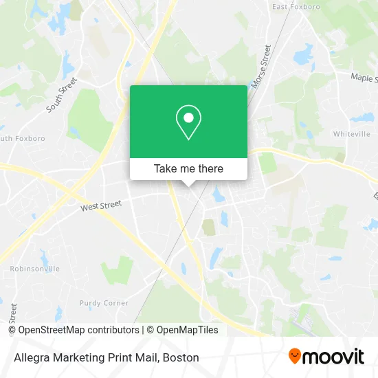 Allegra Marketing Print Mail map