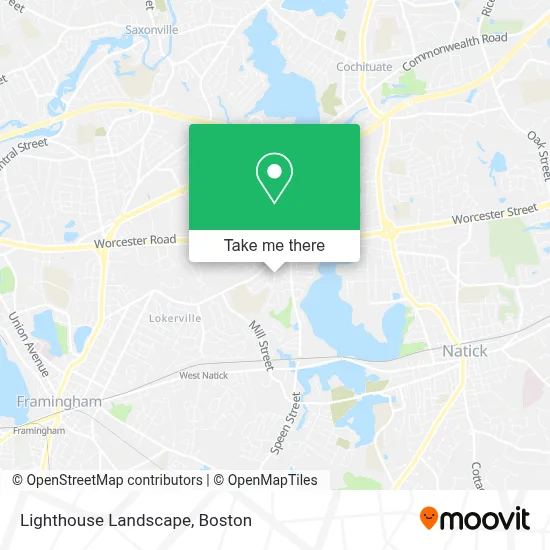 Lighthouse Landscape map