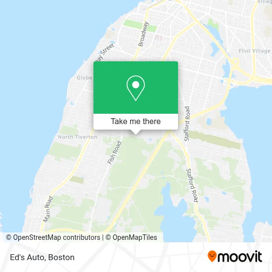 Ed's Auto map