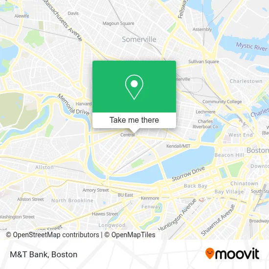 M&T Bank map