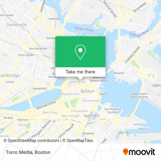 Torro Media map