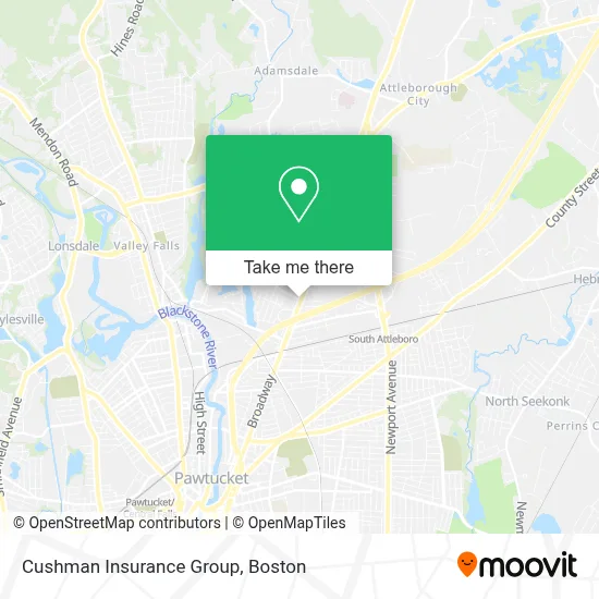 Cushman Insurance Group map