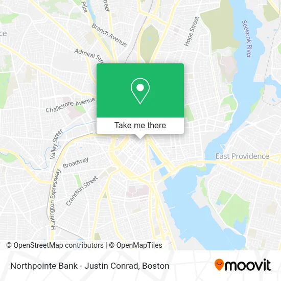Northpointe Bank - Justin Conrad map