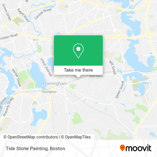 Tide Stone Painting map