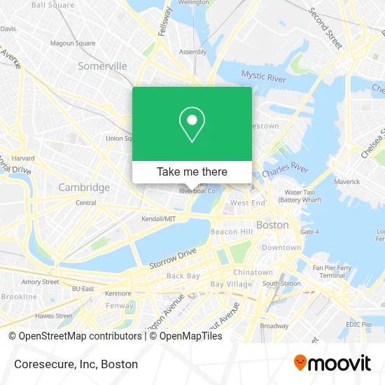 Coresecure, Inc map