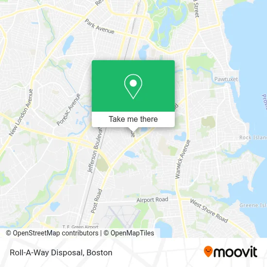Roll-A-Way Disposal map
