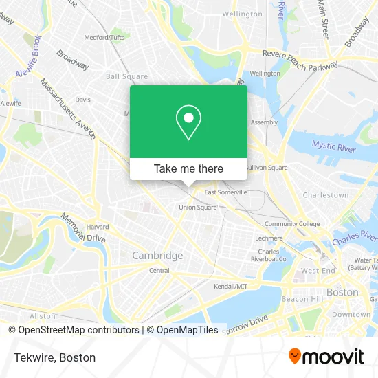 Tekwire map