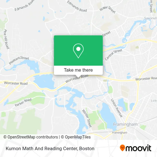 Kumon Math And Reading Center map
