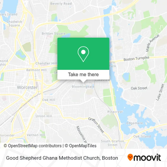 Good Shepherd Ghana Methodist Church map