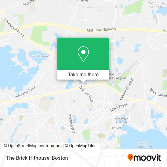 The Brick Hithouse map