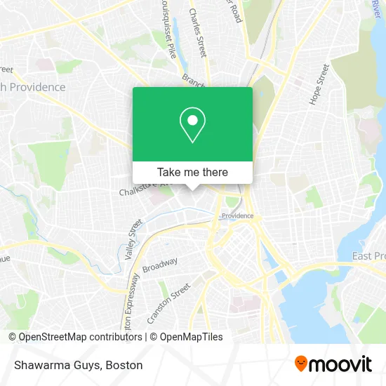 Shawarma Guys map