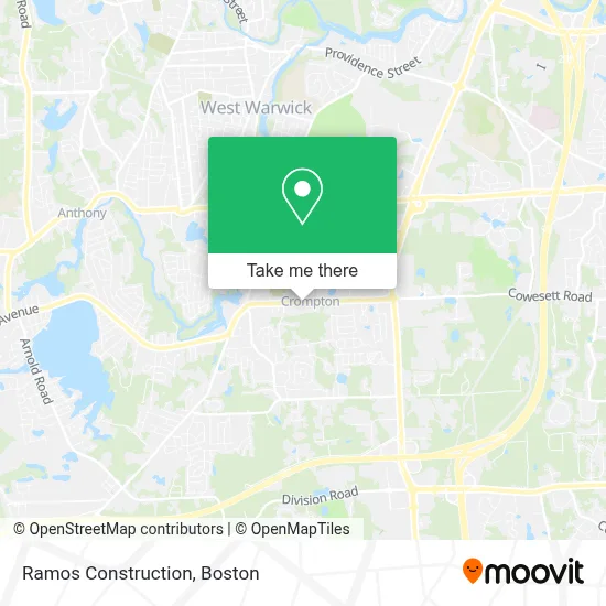 Ramos Construction map