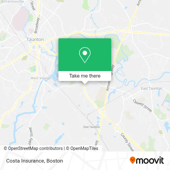 Costa Insurance map