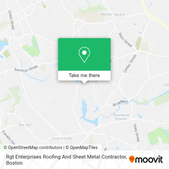 Rgt Enterprises Roofing And Sheet Metal Contractor map