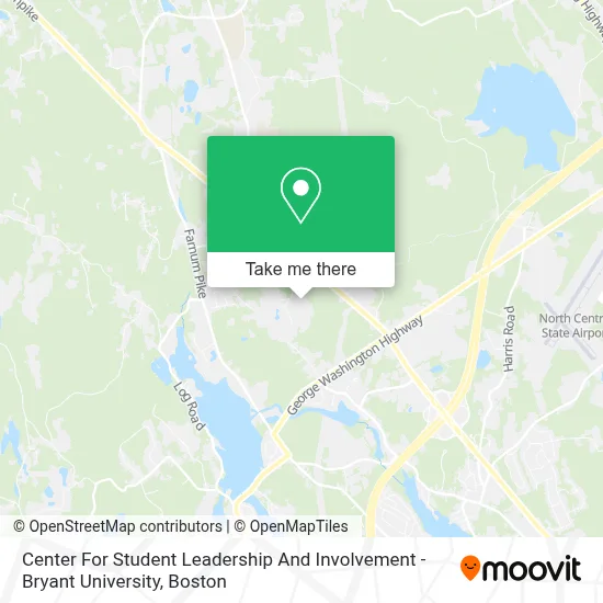Center For Student Leadership And Involvement - Bryant University map