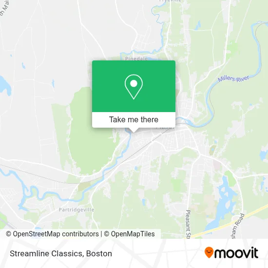 Streamline Classics map