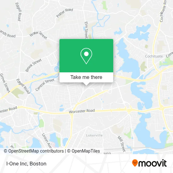 I-One Inc map