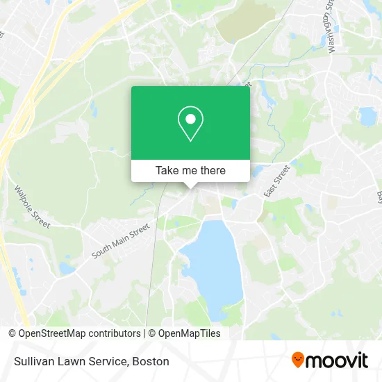 Sullivan Lawn Service map