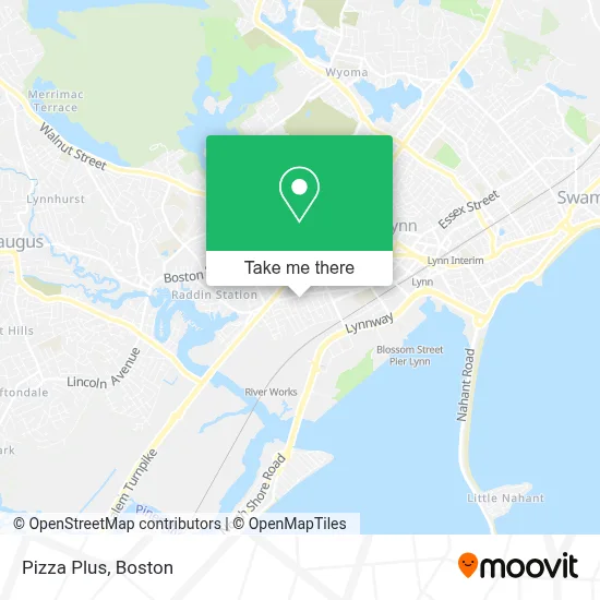 Pizza Plus map