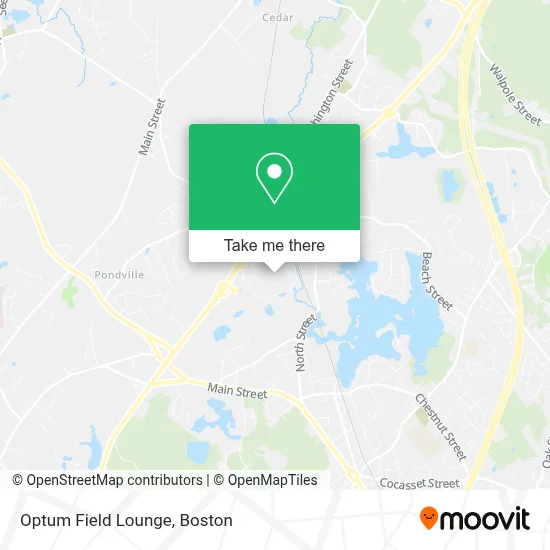 Optum Field Lounge map