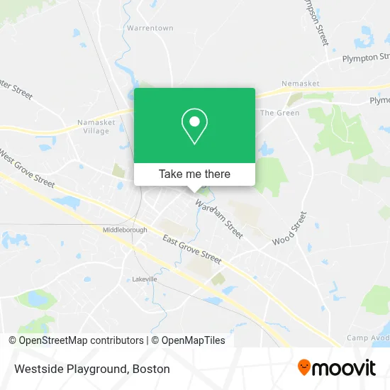 Westside Playground map