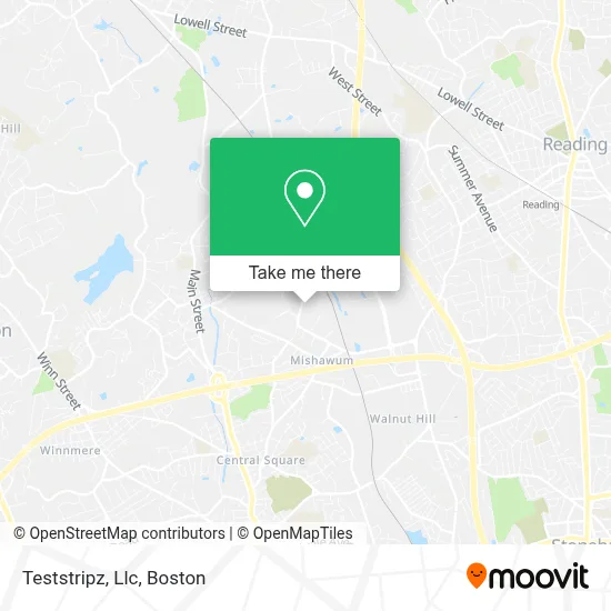 Teststripz, Llc map