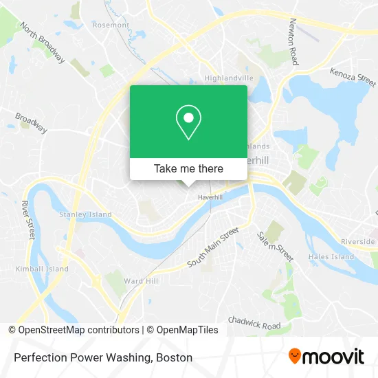 Perfection Power Washing map