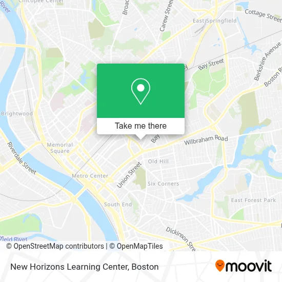 New Horizons Learning Center map