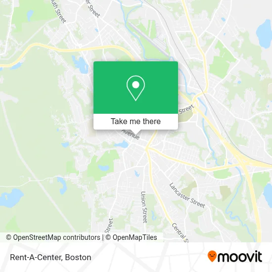 Rent-A-Center map
