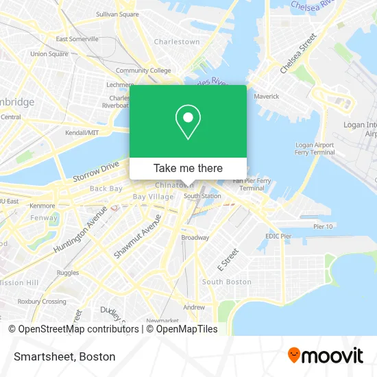 Smartsheet map