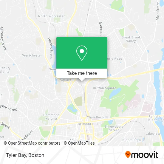 Tyler Bay map