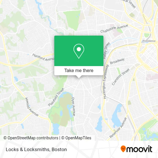 Locks & Locksmiths map