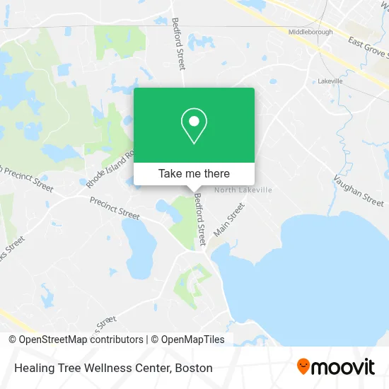 Healing Tree Wellness Center map