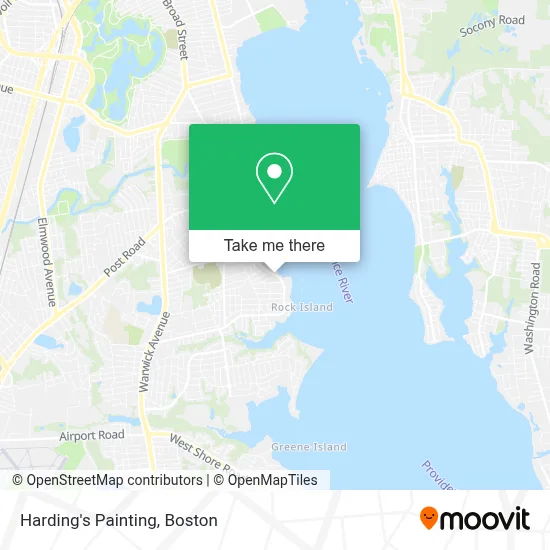 Harding's Painting map