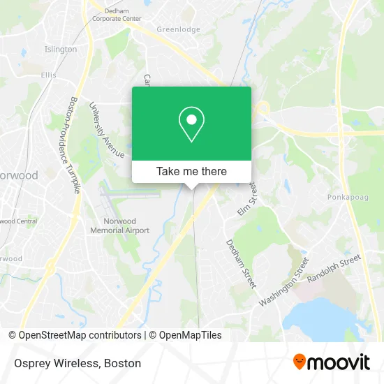 Osprey Wireless map