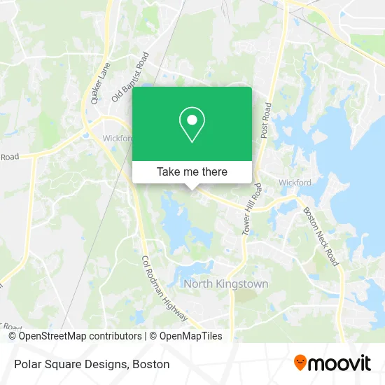 Polar Square Designs map