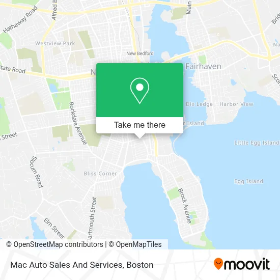 Mac Auto Sales And Services map