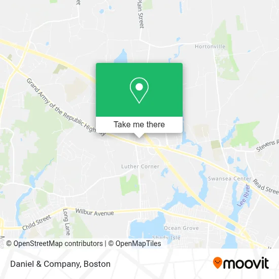 Daniel & Company map