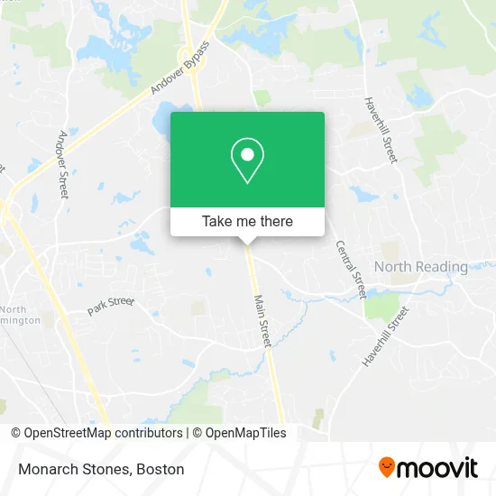 Monarch Stones map