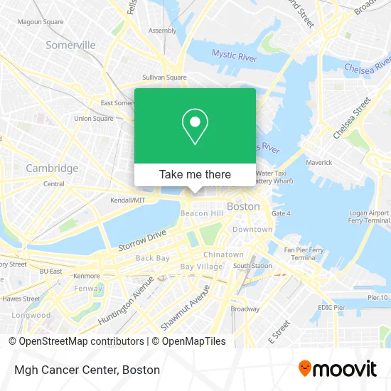 Mgh Cancer Center map