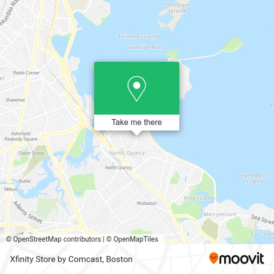 Xfinity Store by Comcast map