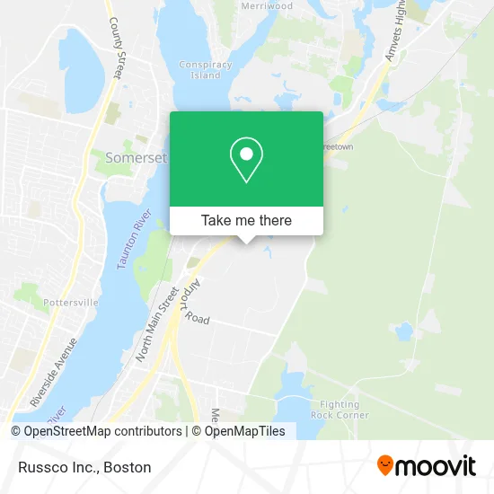 Russco Inc. map