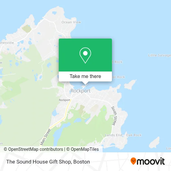 The Sound House Gift Shop map