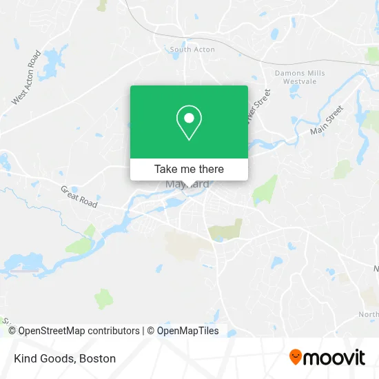 Kind Goods map