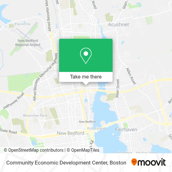 Community Economic Development Center map
