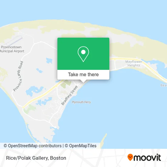 Rice/Polak Gallery map