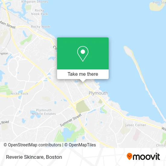 Reverie Skincare map